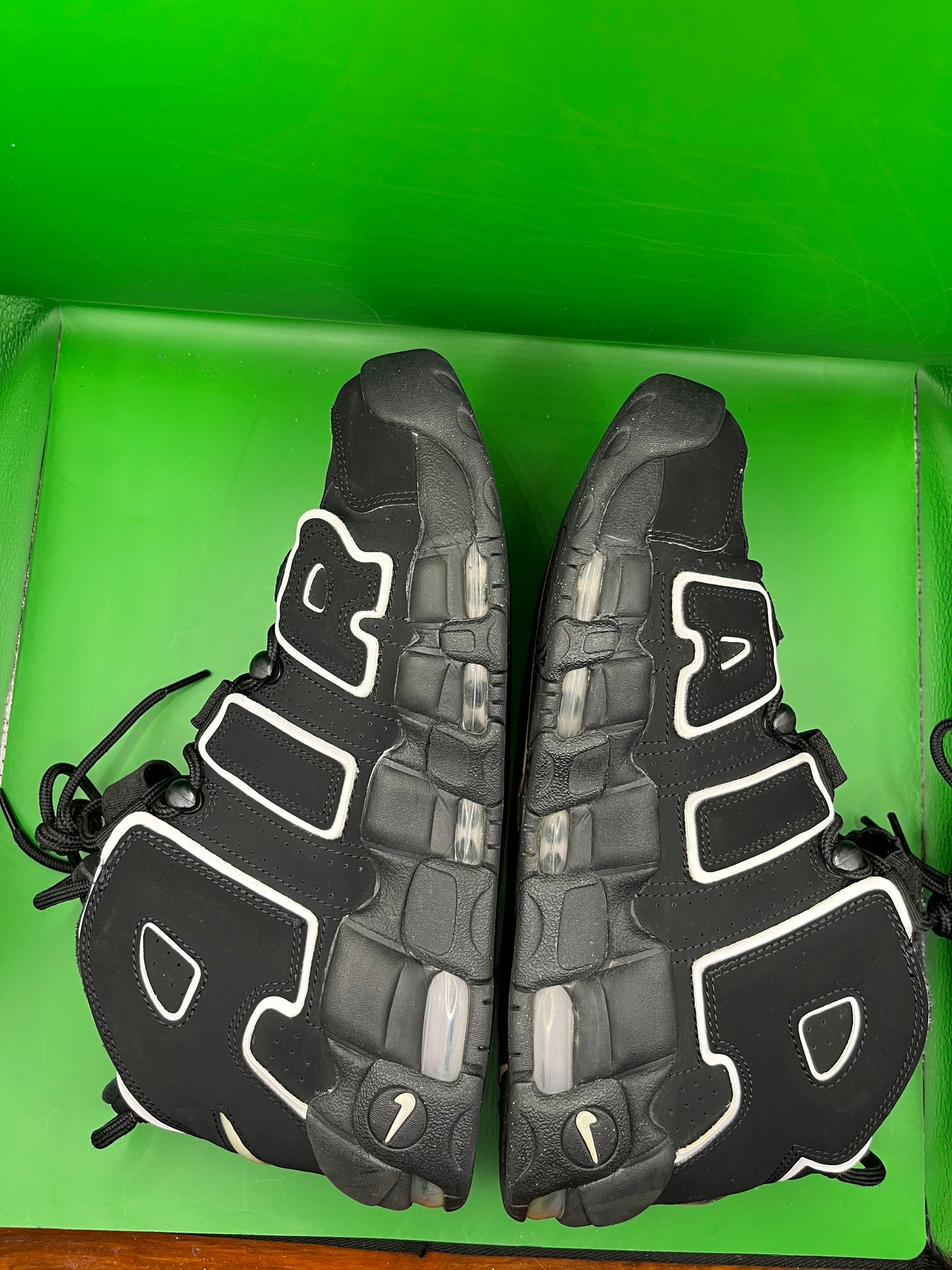 Nike Uptempo “Black/White” Sz 10