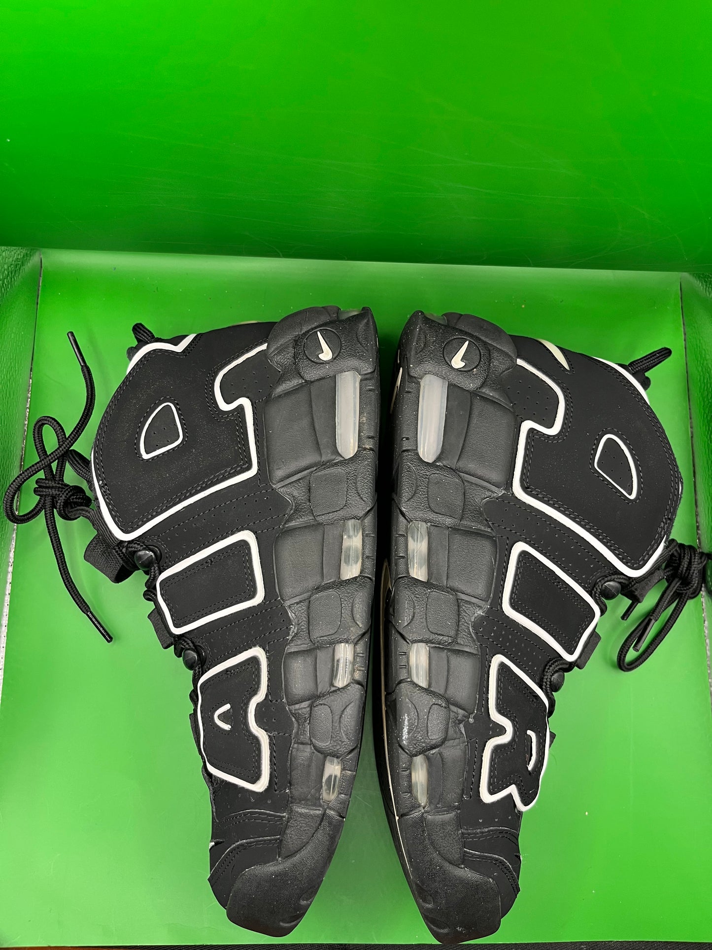 Nike Uptempo “Black/White” Sz 10